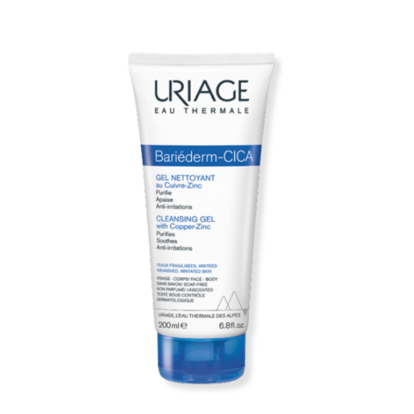 URIAGE BARIEDERM CICA-GEL NETTOYANT 200ML