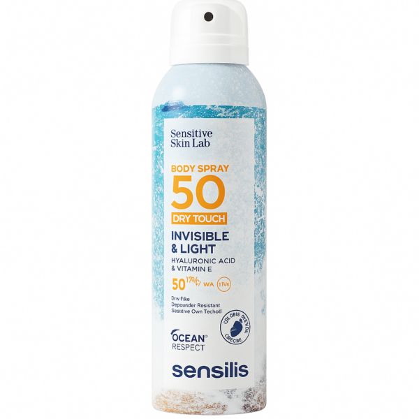 SENSILIS BODY SPRAY DRY TOUCH SPF50 200ML
