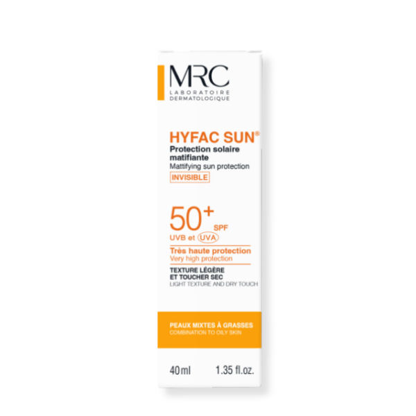 HYFAC SUN SPF50+ INVISIBLE 40ML