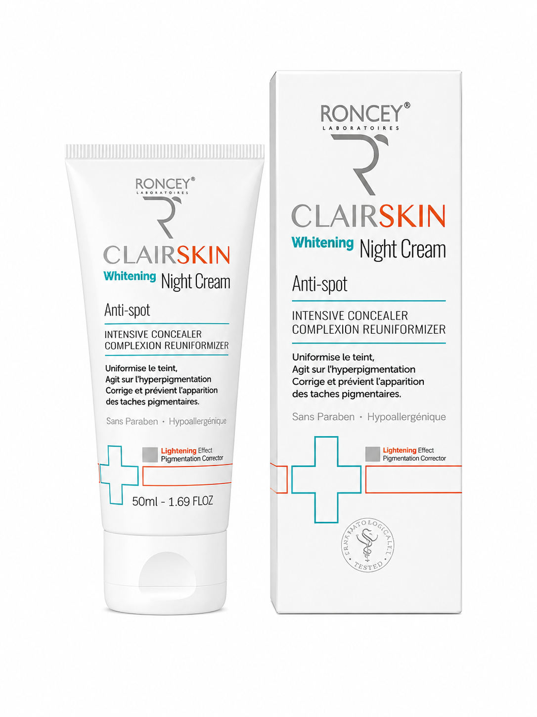 RONCEY CLAIRSKIN WHITENING NIGHT CR 50ML RONCEY CLAIRSKIN WHITENING NIGHT CR 50ML – Image 1