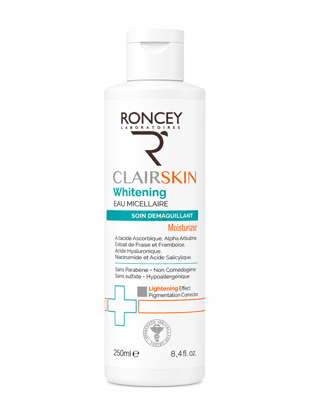 RONCEY CLAIRSKIN WHITENINIG EAU MICELLAIRE 250ML RONCEY CLAIRSKIN WHITENINIG EAU MICELLAIRE 250ML – Image 1