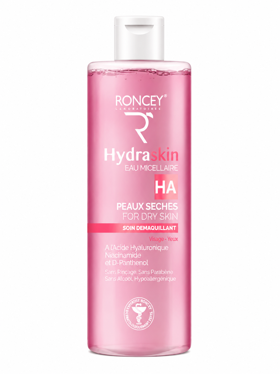 RONCEY HYDRASKIN HA EAU MICELLAIRE PS ROSE 250ML RONCEY HYDRASKIN HA EAU MICELLAIRE PS ROSE 250ML – Image 1