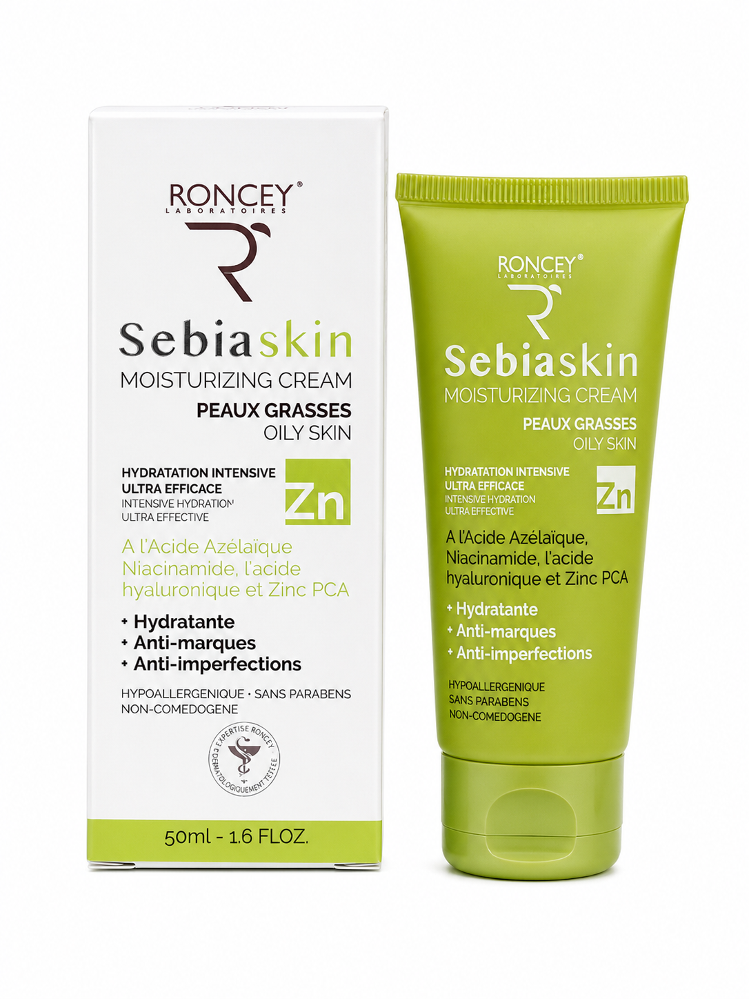 RONCEY SEBIASKIN ZN CR PG 50ML RONCEY SEBIASKIN ZN CR PG 50ML – Image 1