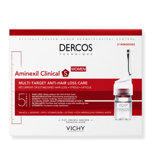 VICHY DERCOS AMINEXIL AMPOULES FEMME 21*6ML 2786