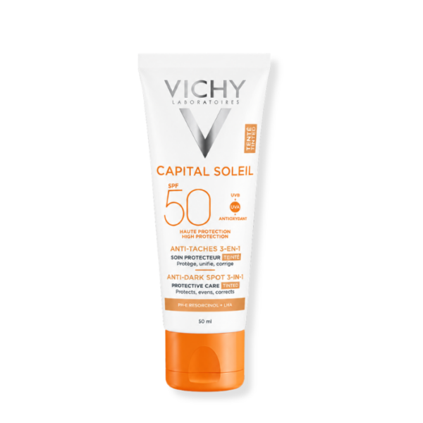 VICHY ECRAN 50+ ANTI-TACHES 50ML 19802