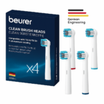BEURER BROSSETTES CLEAN 4 PCS TB30/50