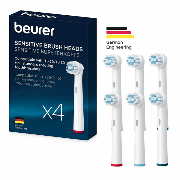BEURER BROSSETTES SENSITIVE 4PCS TB30/50