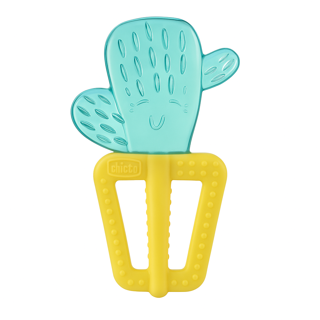 chicco-anneau-de-dentition-rafrichi-cactus-4m- CHICCO ANNEAU DE DENTITION RAFRICHI CACTUS 4M+ – Image 1