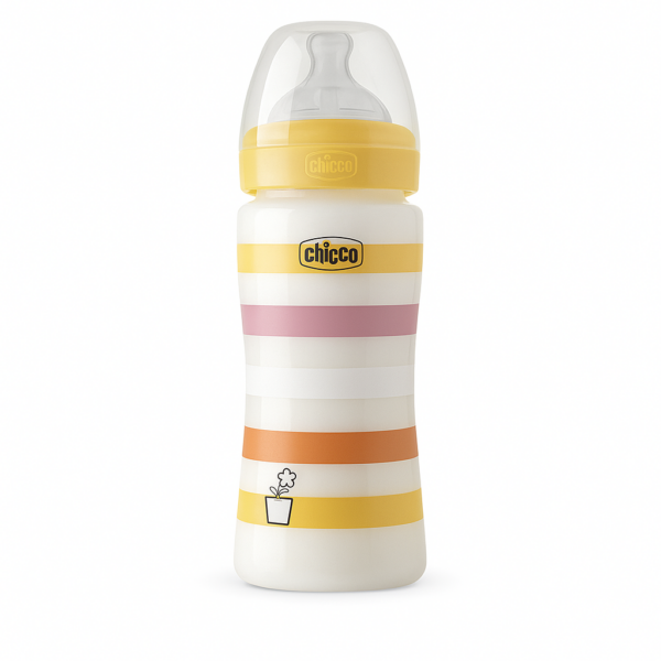 CHICCO BIB PC ORANGER SIL RAPIDE 330ML 66268