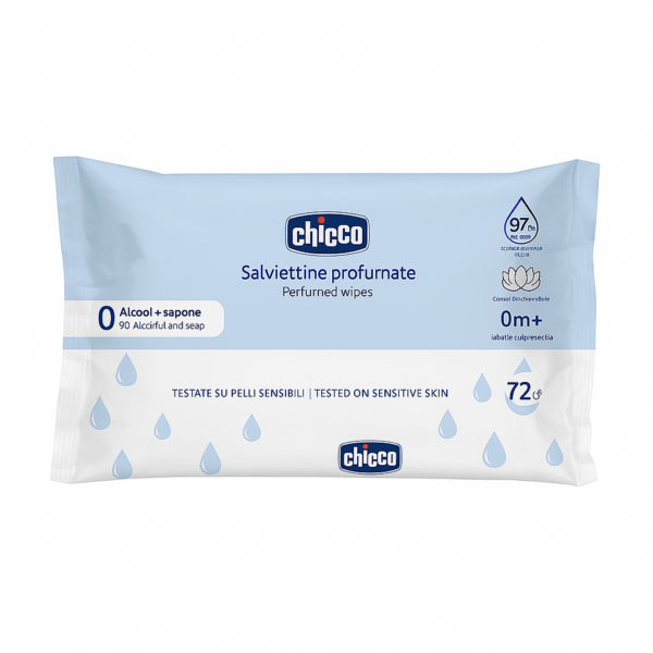 CHICCO LINGETTES MOMENTS 72PC