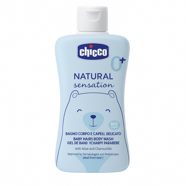 CHICCO NATURAL SENSATION BAIN SHAMP 200ML 66599