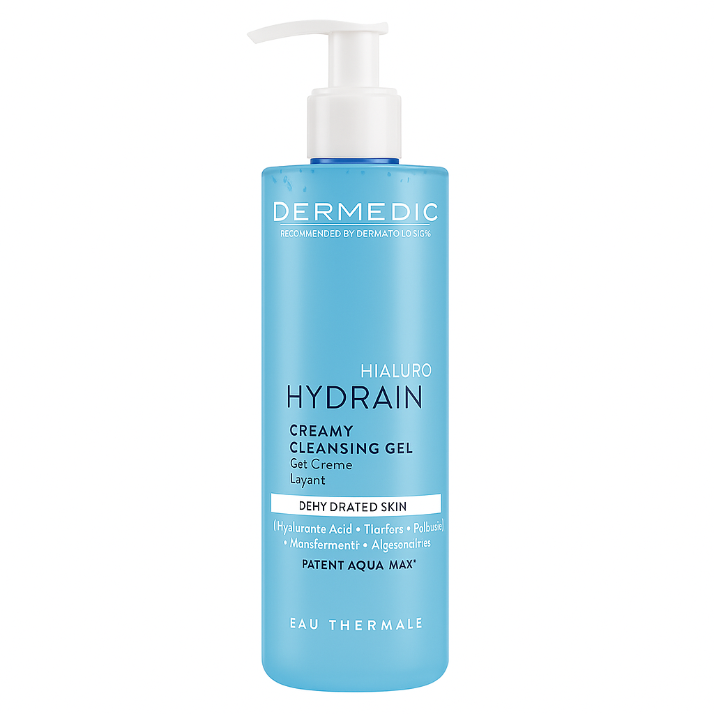 dermedic-hydrain-3-gel-nett-cremeux-200ml DERMEDIC HYDRAIN 3 GEL NETT CREMEUX 200ML – Image 1