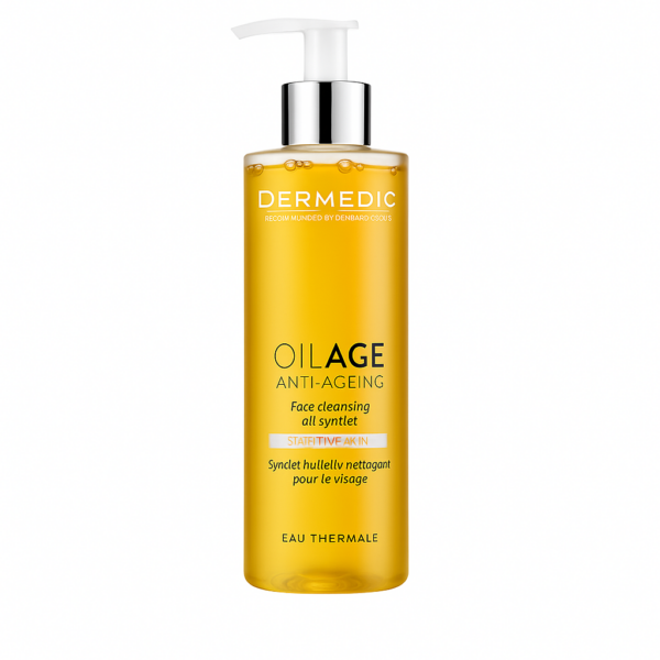 DERMEDIC OIL AGE GEL NETTOYANT HUILEUX POUR VISAGE 200ML