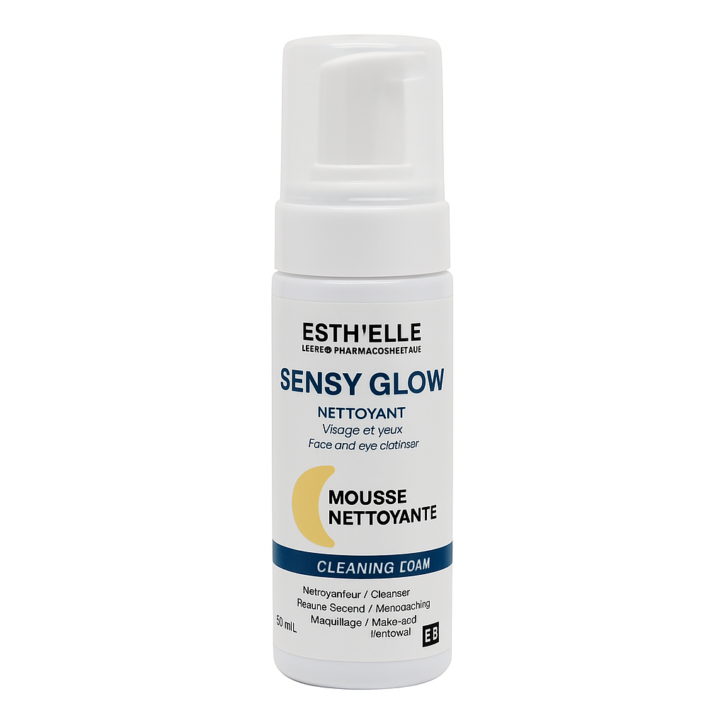 esthelle-mousse-nett-sensy-glow-150ml ESTHELLE MOUSSE NETT SENSY GLOW 150ML – Image 1
