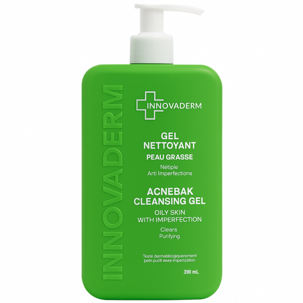 INNOVADERM GEL NETT ACNEBAK PG 380ML