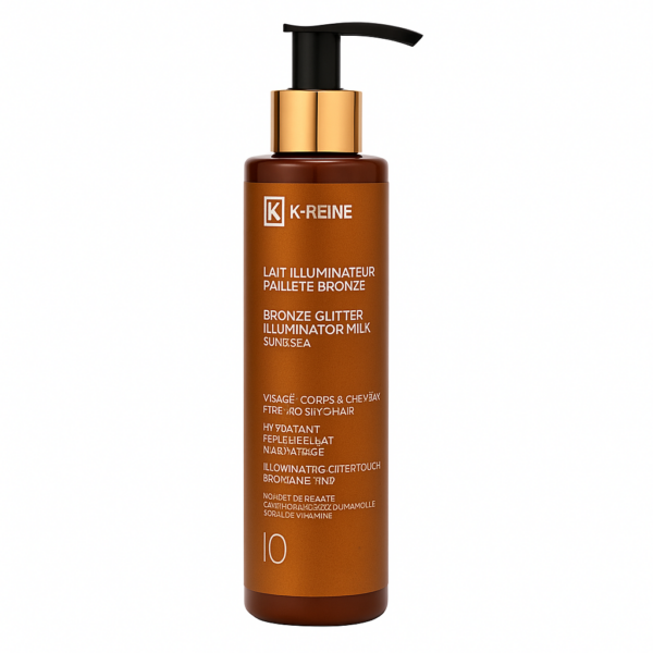 K-REINE LAIT ILLUMINATEUR PAILLETE BRONZE CHX CORPS 150ML
