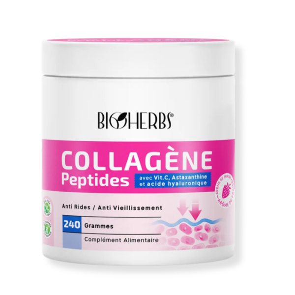 BIOHERBS COLLAGENE PEPTIDES POUDRE 240G
