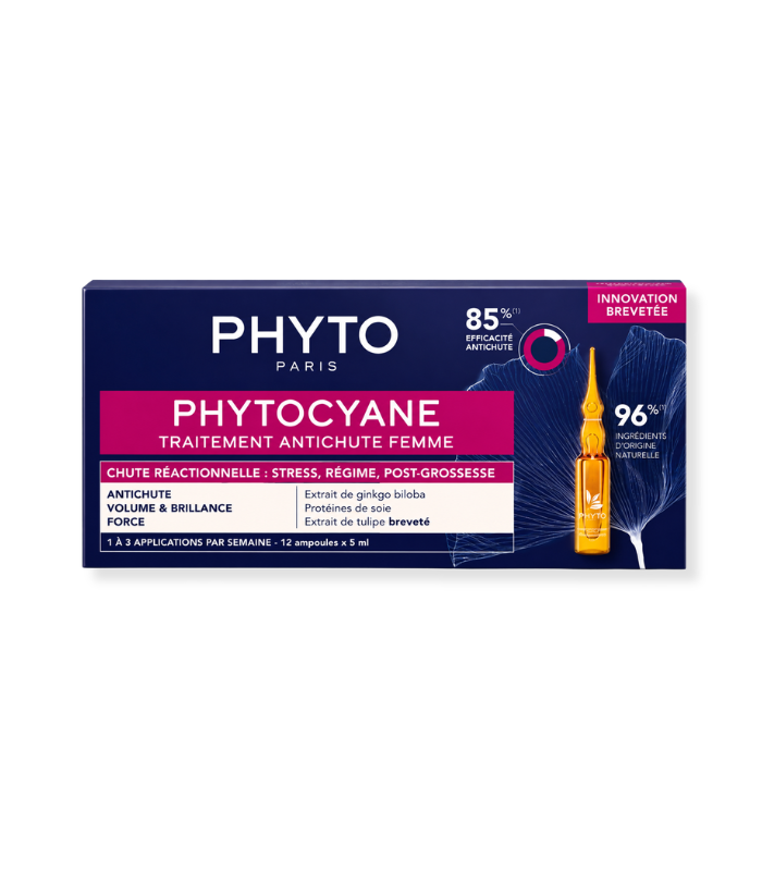 PHYTOCYANE TRAITEMENT ANTI CHUTE REACTIONNELLE FEMME 125ML
