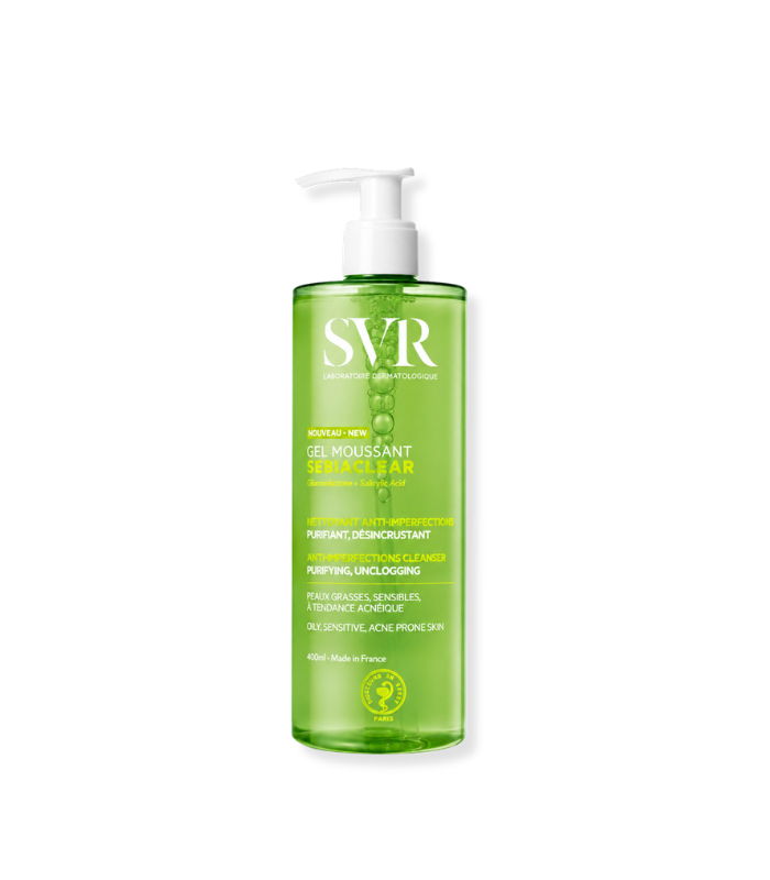 SVR SEBIACLEAR GEL MOUSSANT 400ML SVR SEBIACLEAR GEL MOUSSANT 400ML