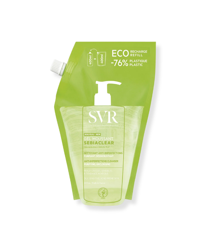SVR SEBIACLEAR GEL MOUSSANT RECHARGE 400ML SVR SEBIACLEAR GEL MOUSSANT RECHARGE 400ML