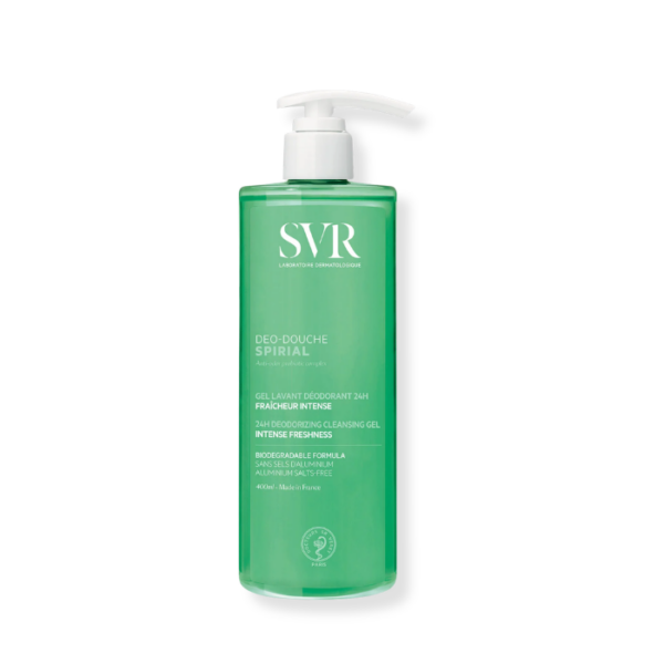 SVR SPIRIAL DEO-DOUCHE GEL LAVANT DEODORANT 400ML