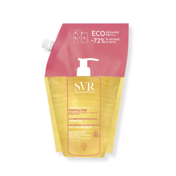 SVR TOPIALYSE HUILE LAVANTE MICELLAIRE 1L RECHARGE