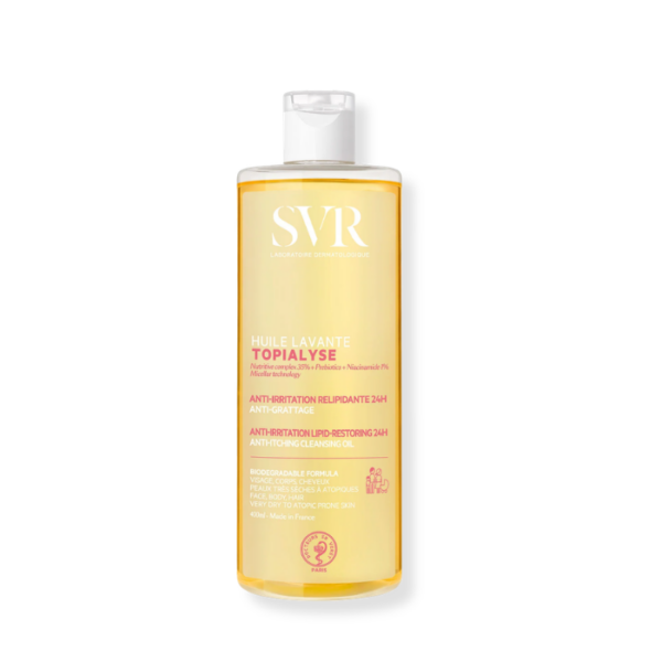 SVR TOPIALYSE HUILE LAVANTE MICELLAIRE 400ML
