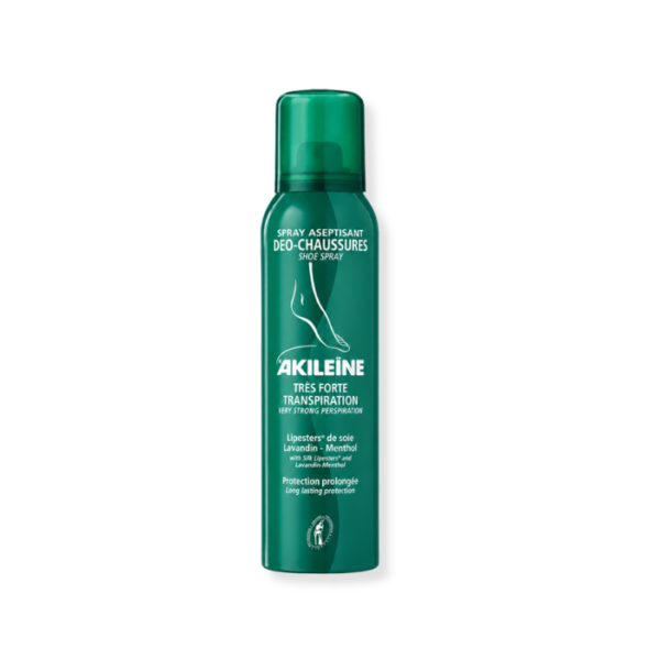 AKILEINE SPRAY ASEPTISANT DEO CHAUSSURES TRES FORTE TRANSPIRATION 150ML