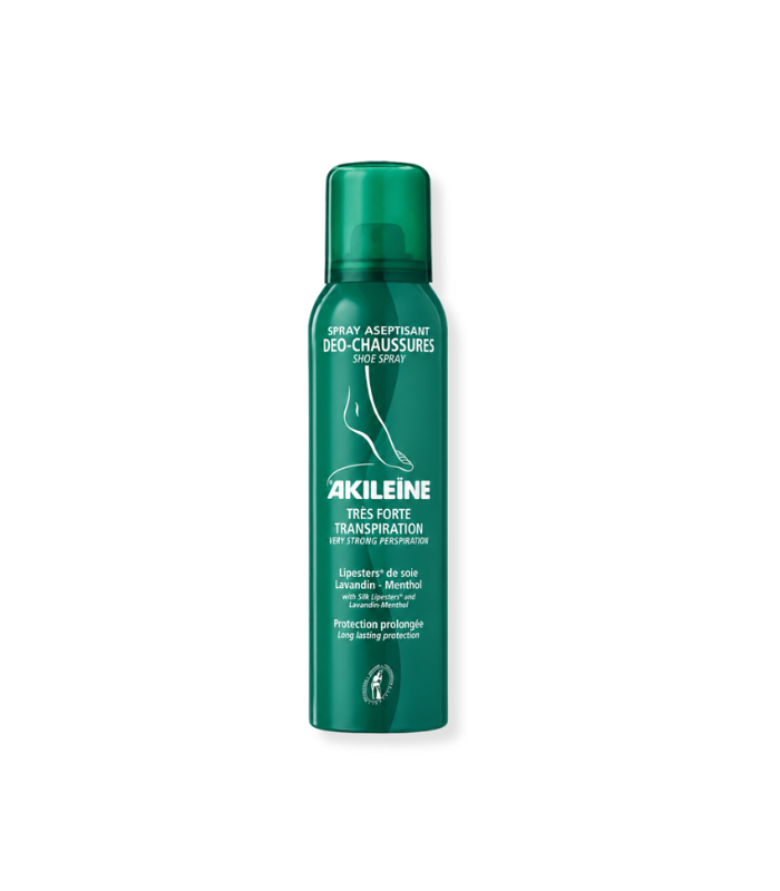 AKILEINE SPRAY ASEPTISANT DEO CHAUSSURES TRES FORTE TRANSPIRATION 150ML