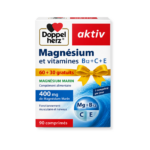 AKTIV MAGNESIUM VITAMINES C+E 60 COMPRIMES+30 COMPRIMES (OFFERT)