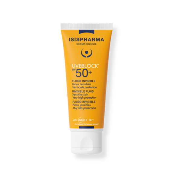 ISISPHARMA UVEBLOCK 50+ FLUIDE INVISIBLE 40ML
