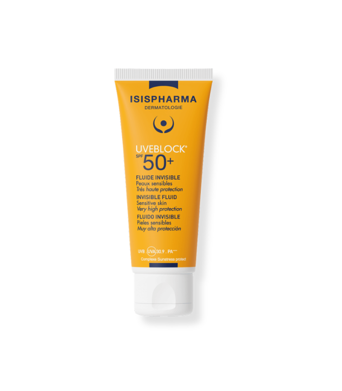 ISISPHARMA UVEBLOCK 50+ FLUIDE INVISIBLE 40ML